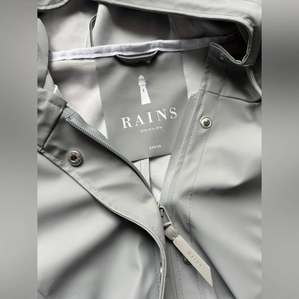 Rains Curve W Jacket Size XXS/XS - Picture 4 of 5